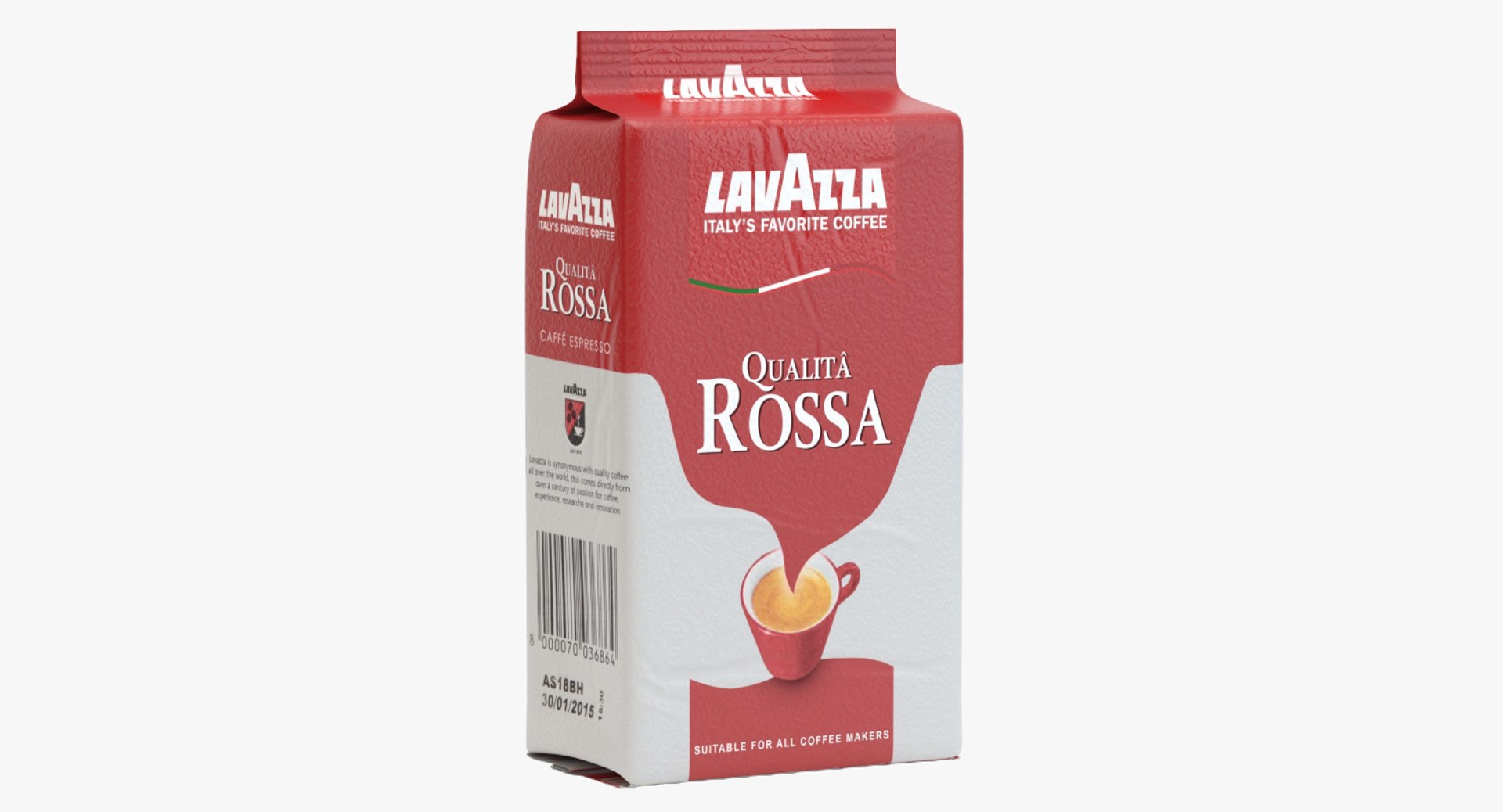 Lavazza Coffee Packaging 3D Model TurboSquid 1202782