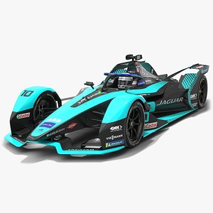 Jaguar Racing I-Type 5 Formula E Team Season 2020 2021 Race Car