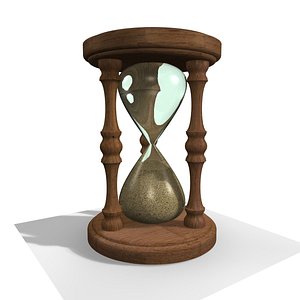 hour glass 3d model