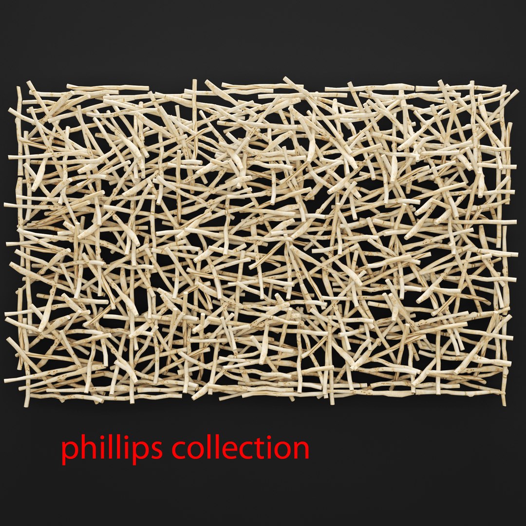 Stick Wall Art 3d Obj
