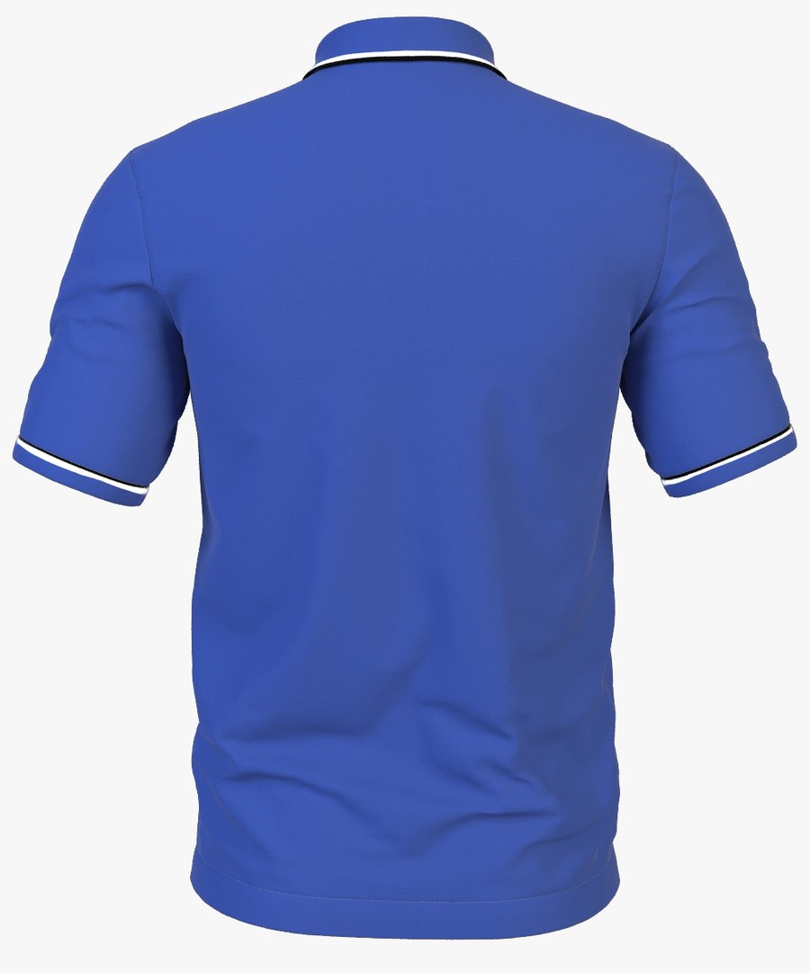 3d Model Polo Shirt