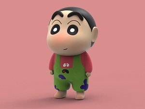 Crayon Shin-chan 3D model