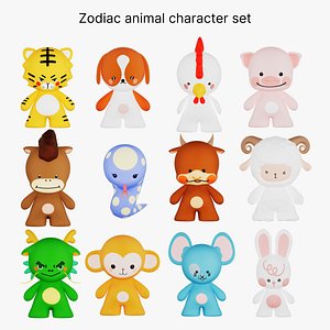 zodiac modeling 3D model