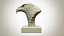 eagle head sculpture
