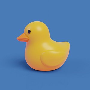 3D rubber duck