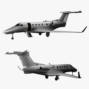 Embraer Phenom 300 Fully Detailed 3d Model 3D