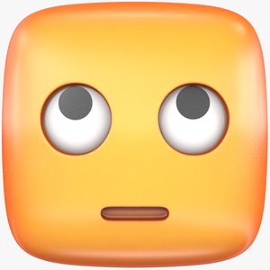 3D Smiley Face Emoji 2