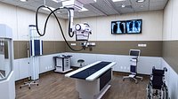 X-ray Room - Hospital Radiology Interior
