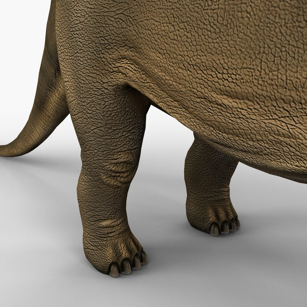 Brontosaurus Prehistoric Dinosaur 3d Model