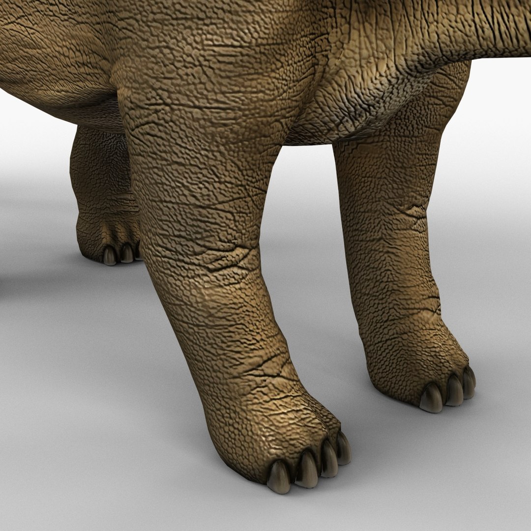 Brontosaurus Prehistoric Dinosaur 3d Model