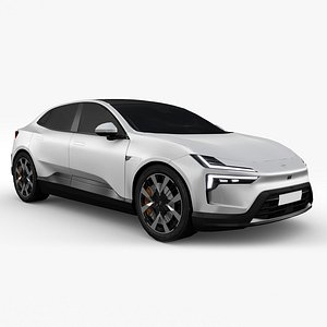 Polestar 4 2024 3D model