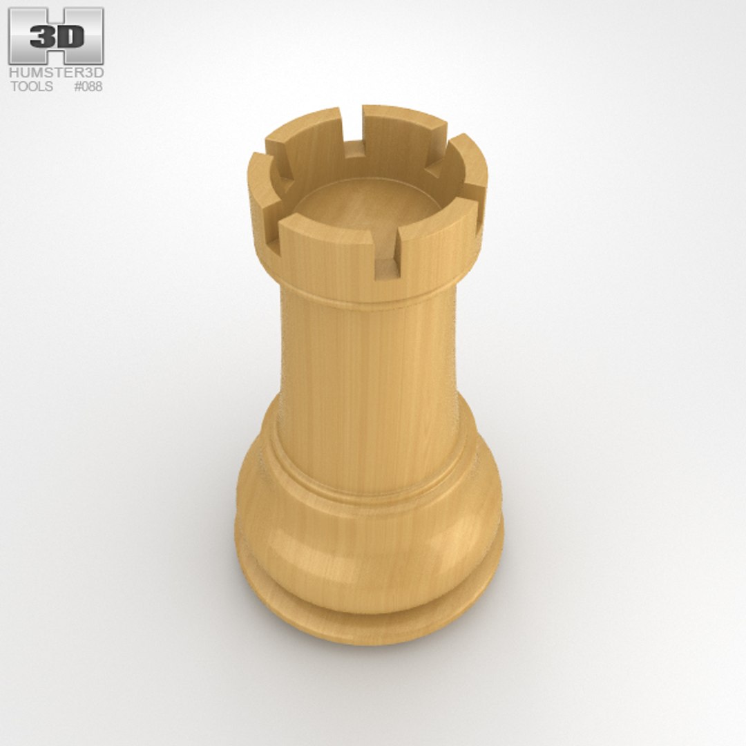 Classic Rook Chess Model | 1145782 | TurboSquid