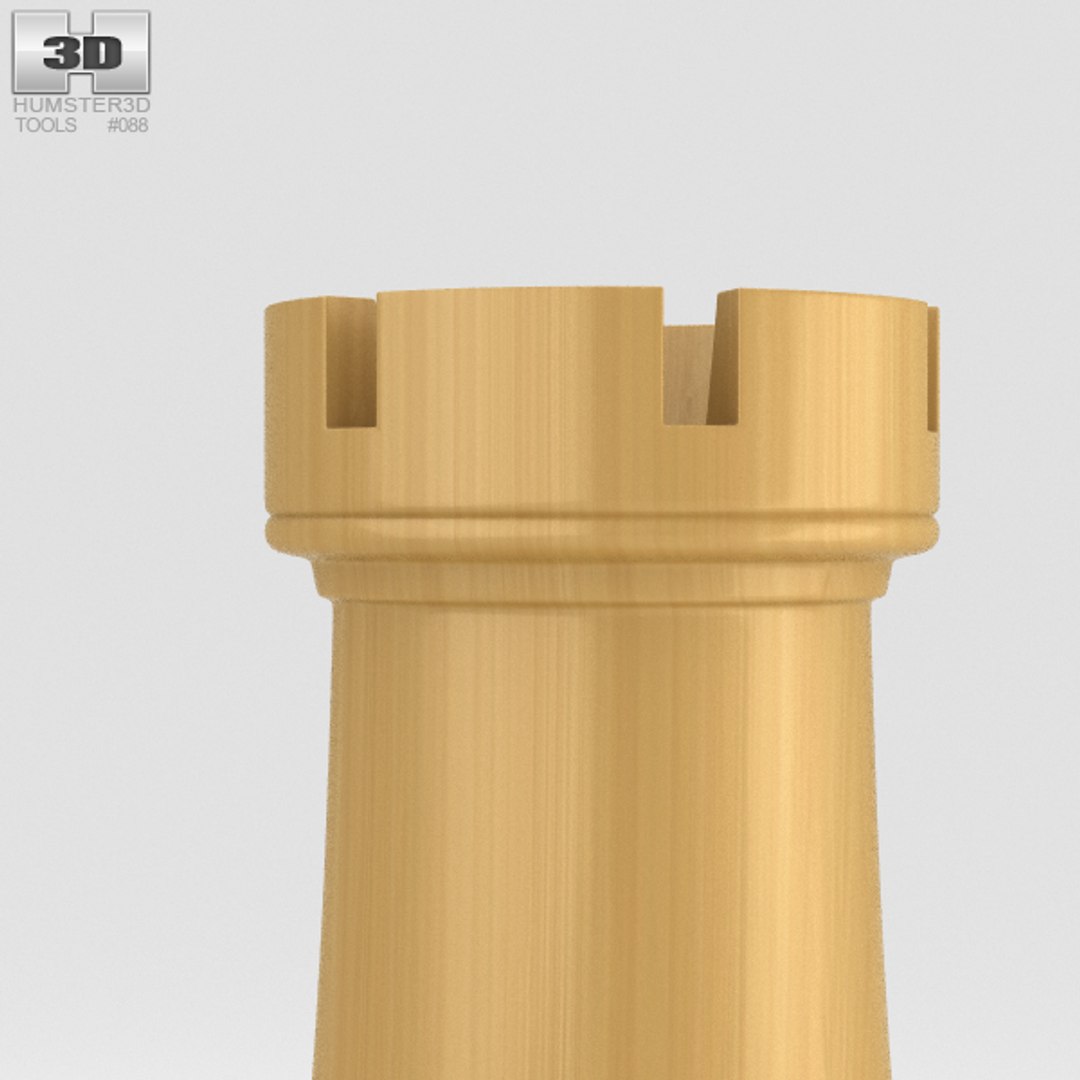 Classic Rook Chess Model | 1145782 | TurboSquid