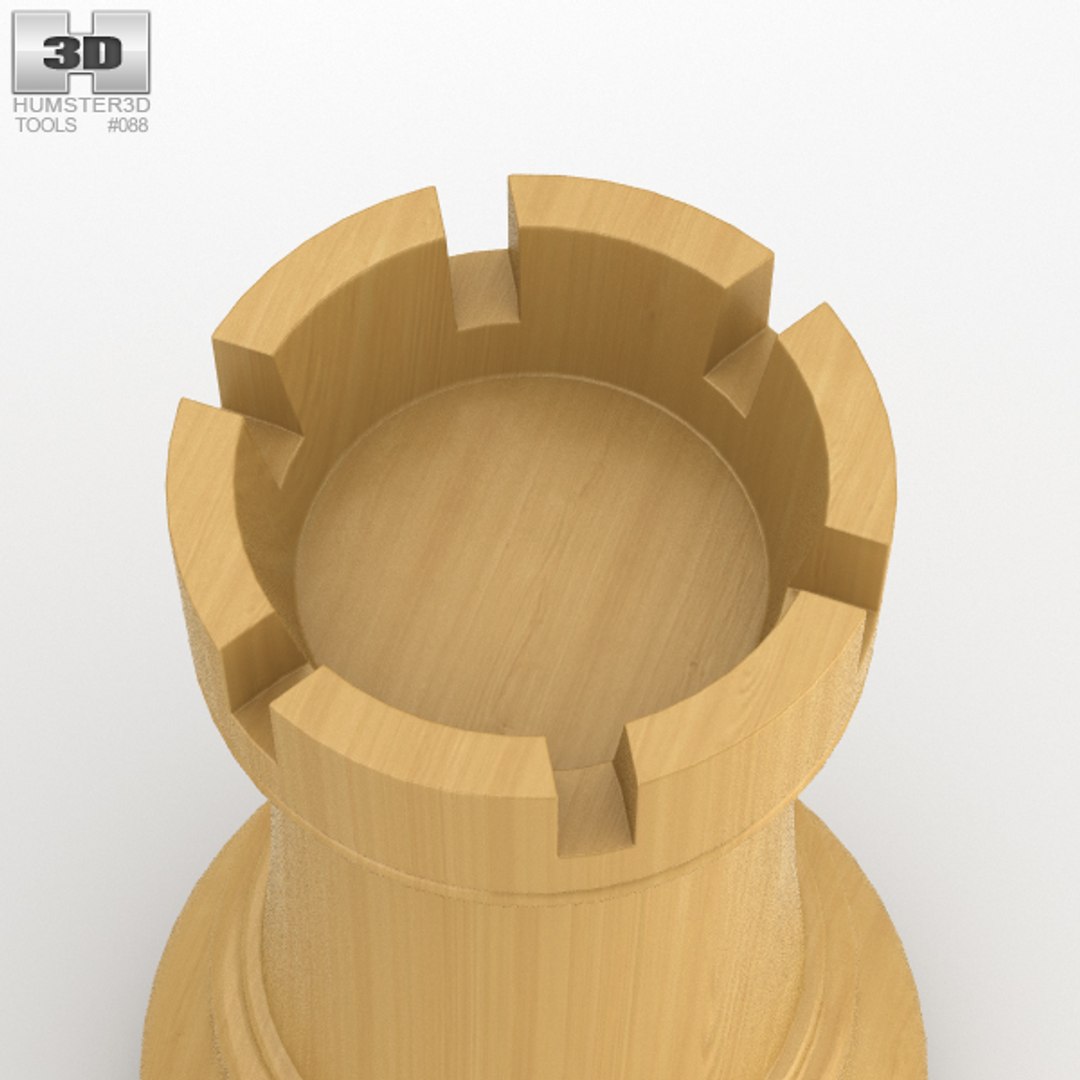 Classic Rook Chess Model | 1145782 | TurboSquid