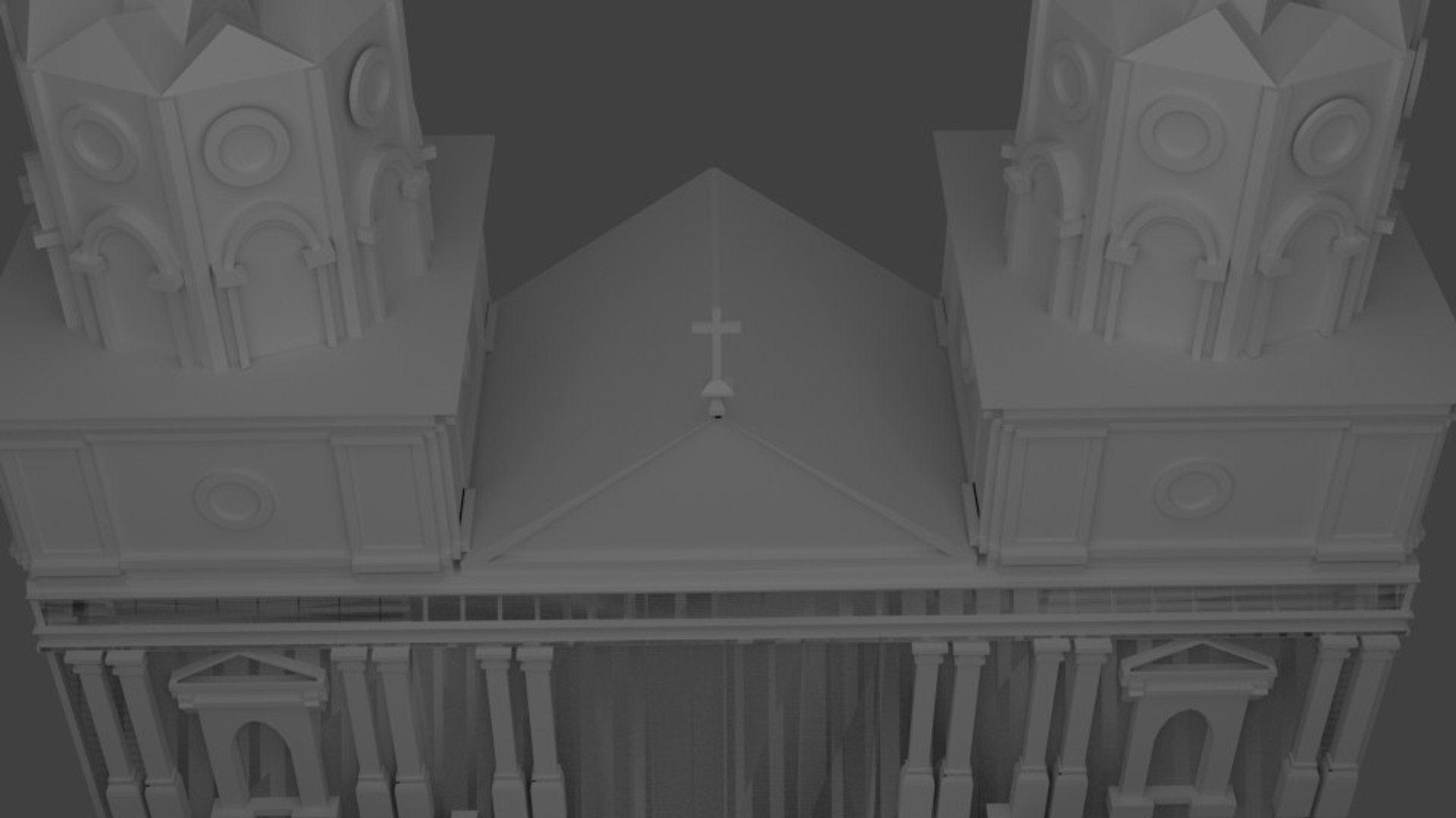 Church 3D Model - TurboSquid 2228316
