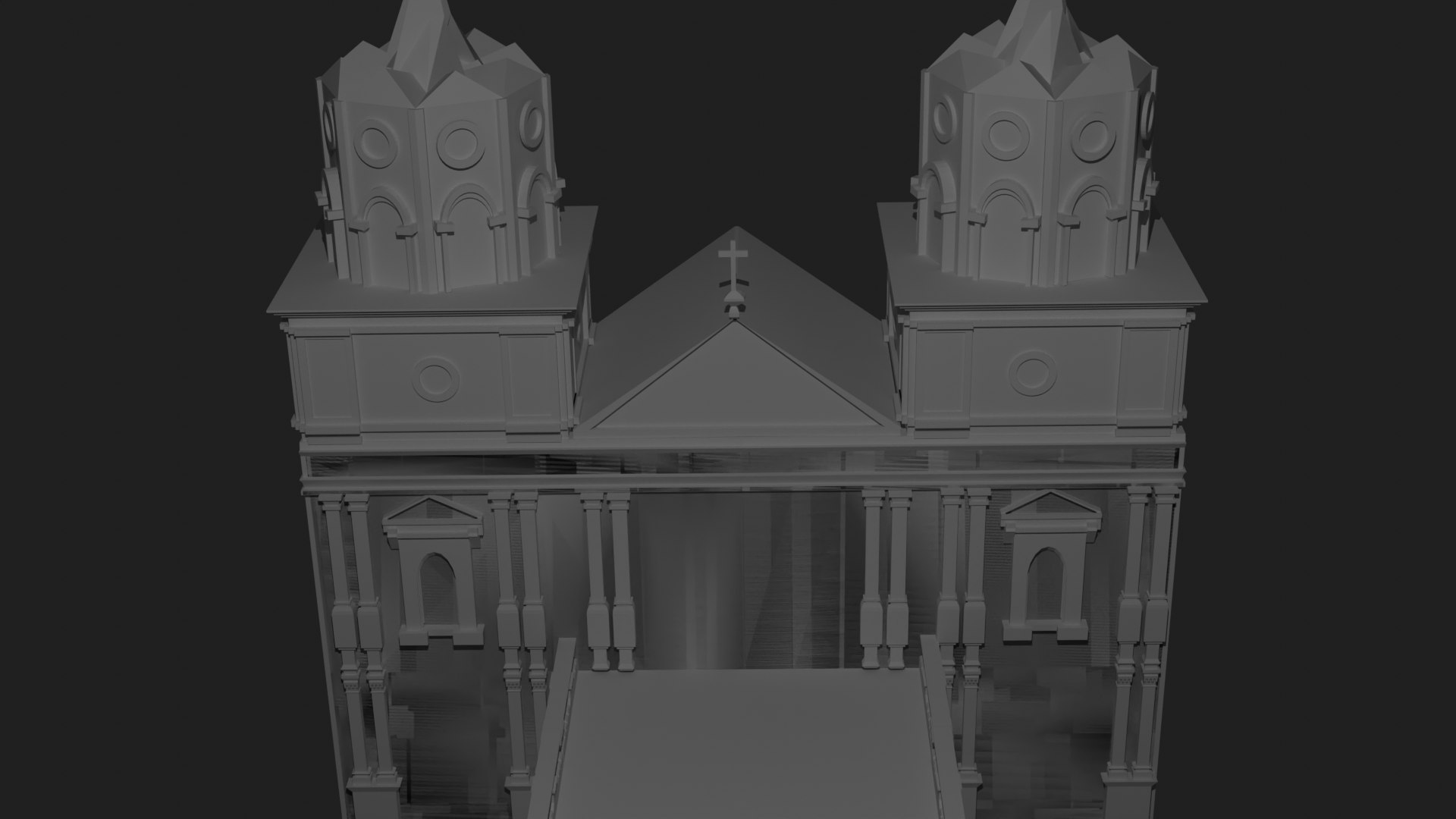 Church 3D Model - TurboSquid 2228316