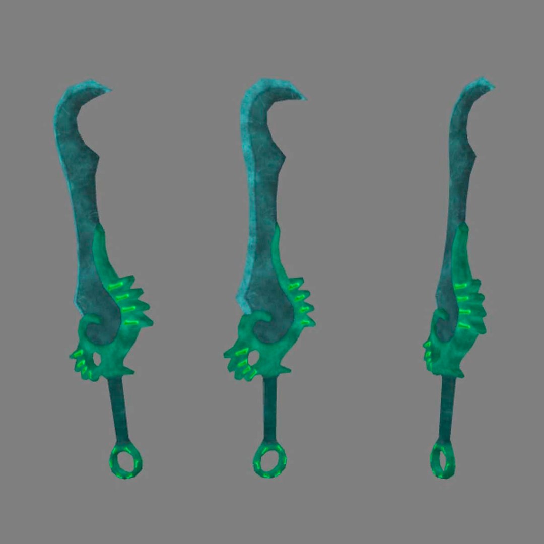 3d Model Epic Swords