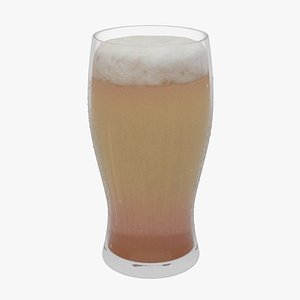 beer glass 3d model