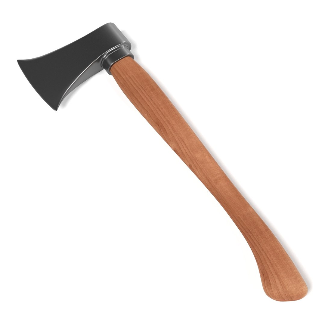 3d axe work tool model