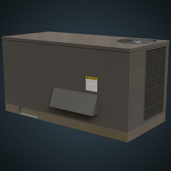 Rooftop AC Unit 5A 3D