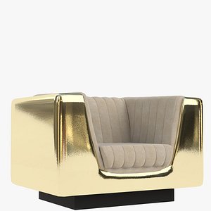 armchair 6 3d model