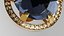 Gold earrings