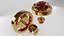 Gold earrings