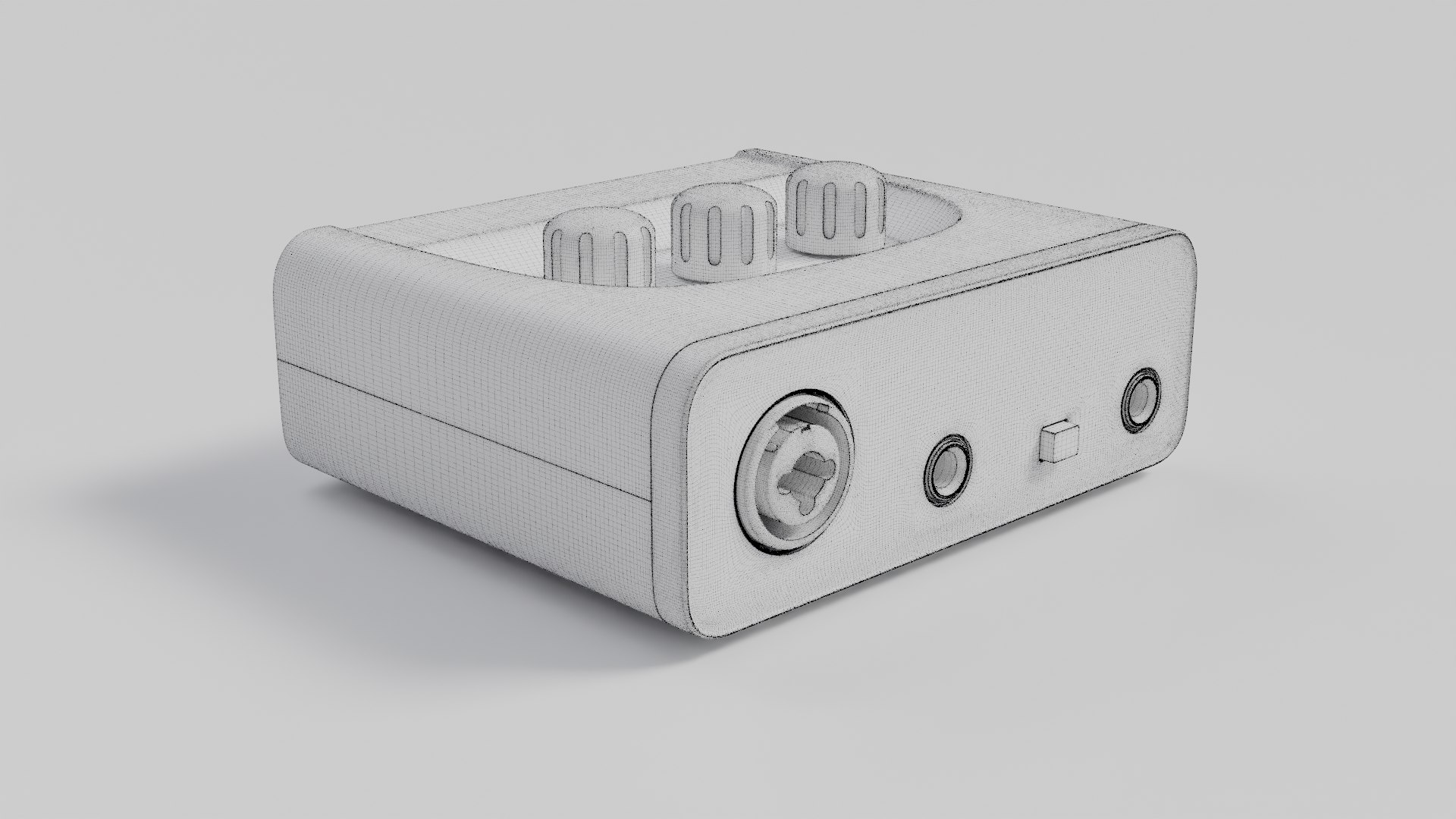 Compact USB Audio Interface 3D Model - TurboSquid 2395539