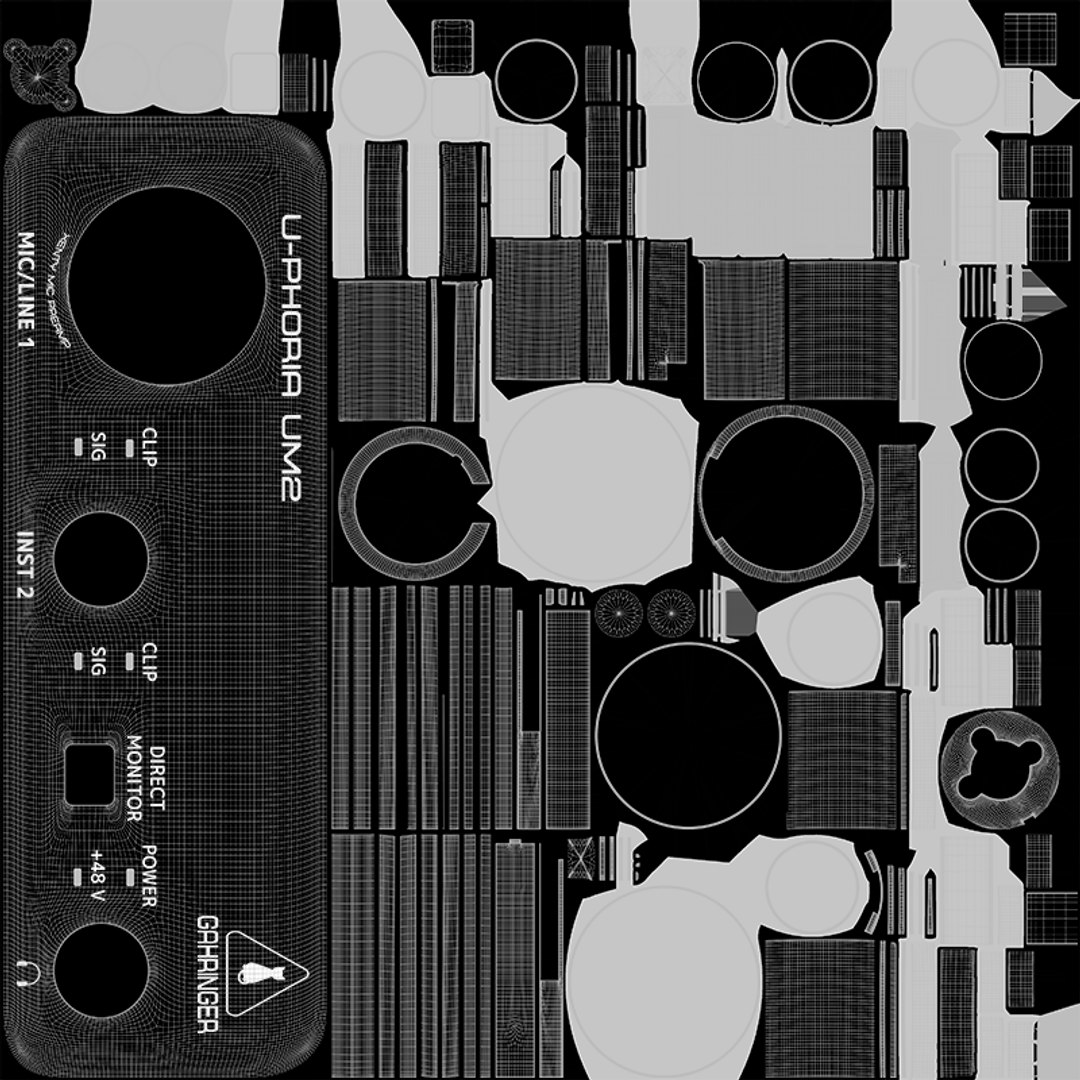 Compact USB Audio Interface 3D Model - TurboSquid 2395539