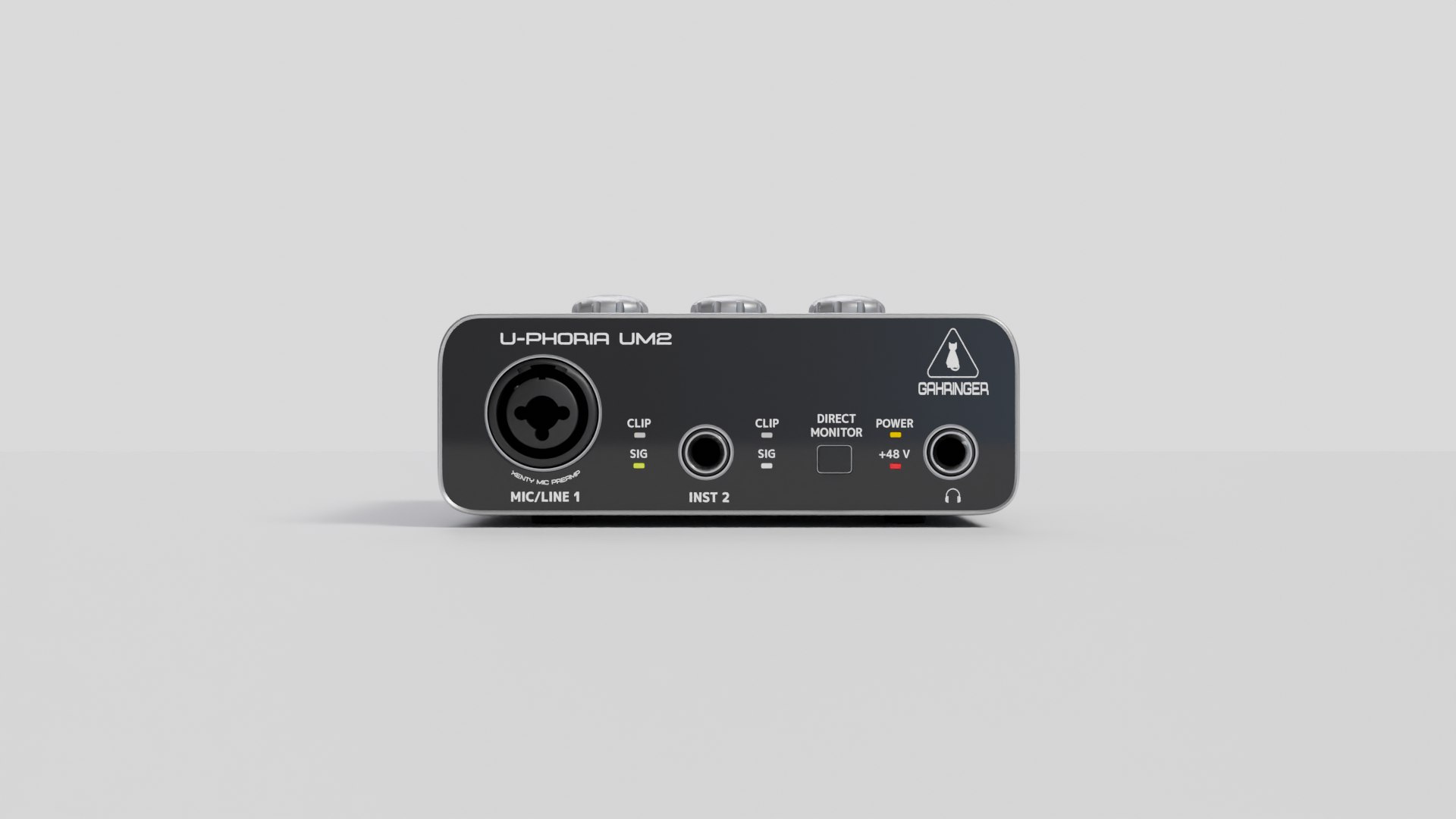 Compact USB Audio Interface 3D Model - TurboSquid 2395539