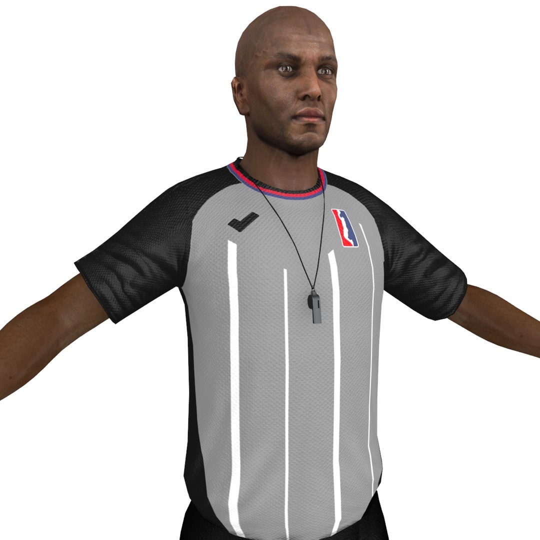 Basketball Referee Model - TurboSquid 1314316