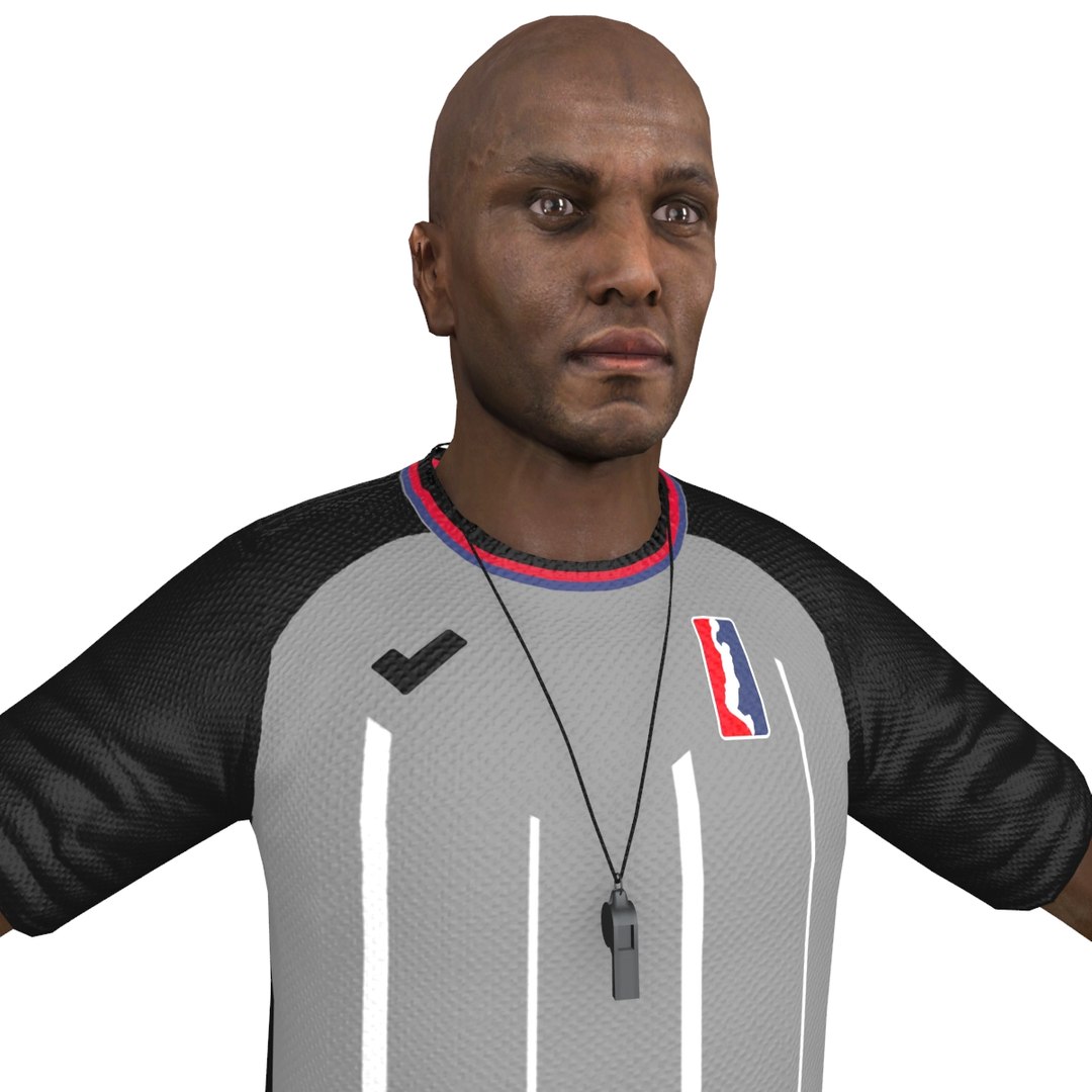 Basketball Referee Model - TurboSquid 1314316