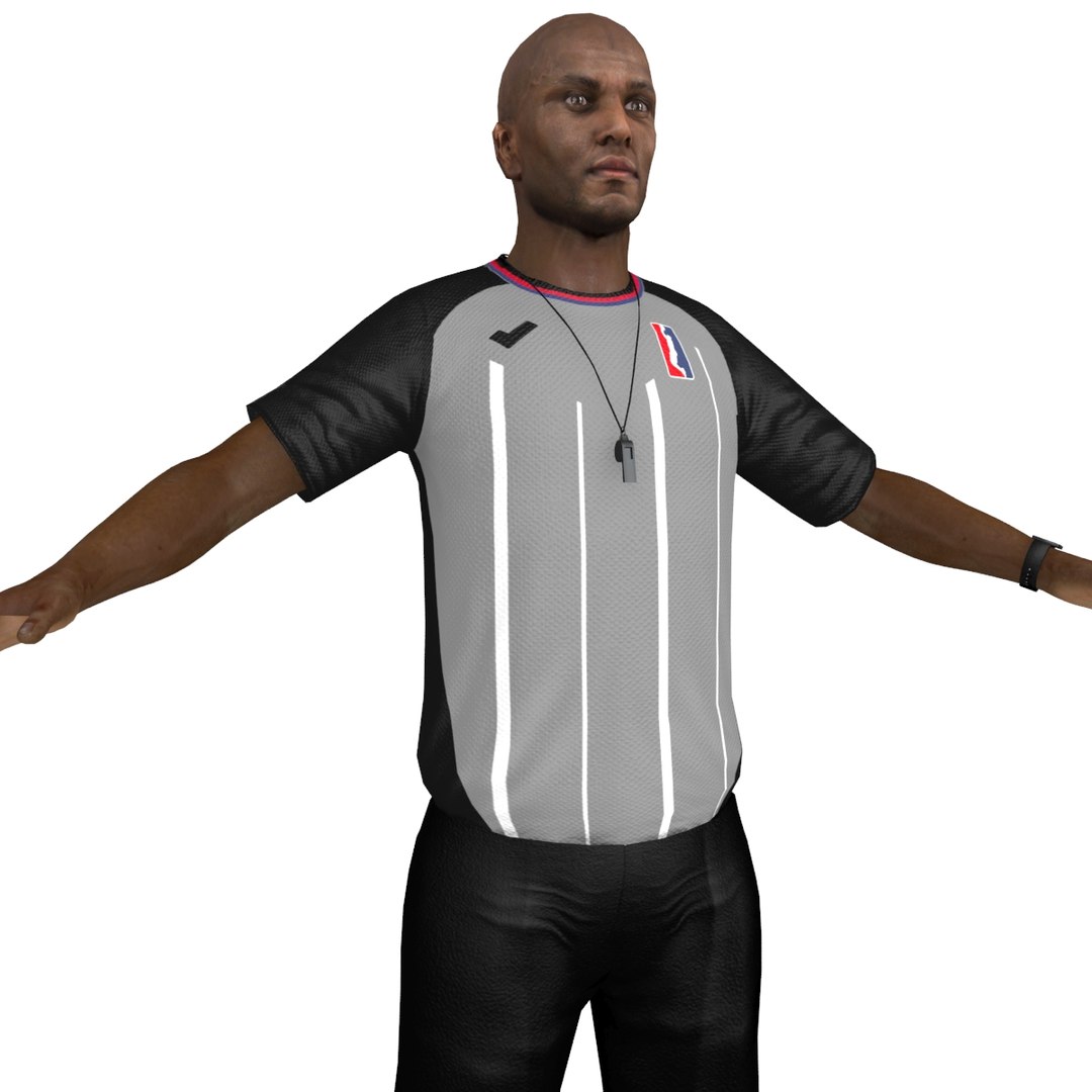 Basketball Referee Model - TurboSquid 1314316