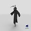 Grim Reaper with Scythe Set model