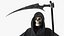 Grim Reaper with Scythe Set model