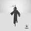 Grim Reaper with Scythe Set model