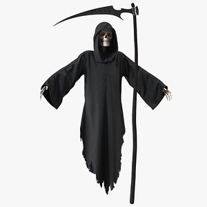 Grim Reaper with Scythe Set model