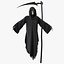 Grim Reaper with Scythe Set model