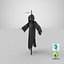 Grim Reaper with Scythe Set model