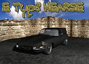 e type hearse 3D