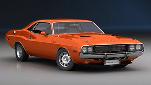 dodge challenger 1970 3D model