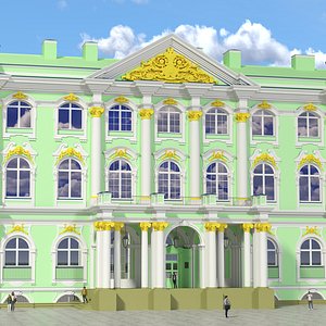 Winter Palace Hermitage Museum Saint Petersburg