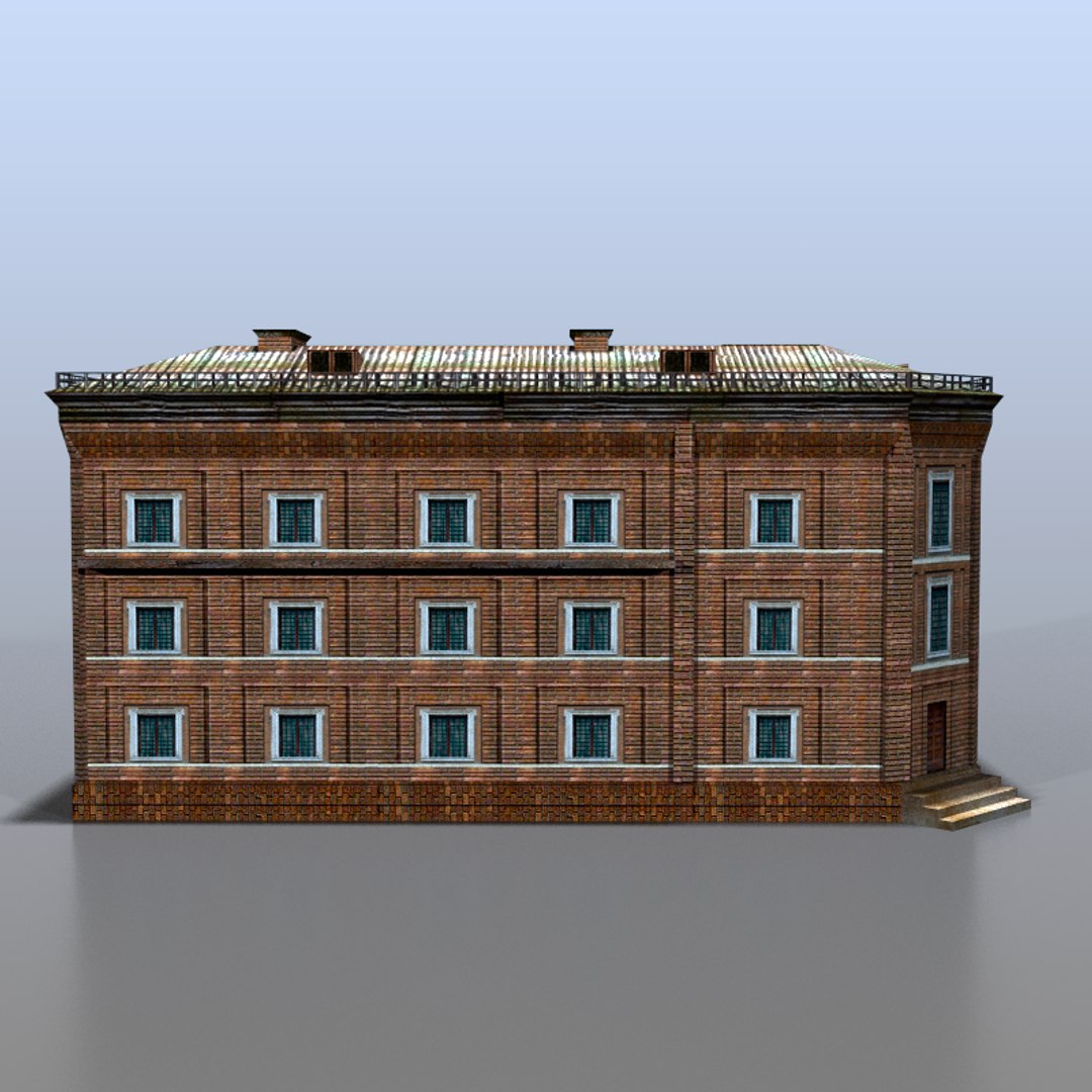 House Russia 3d Model