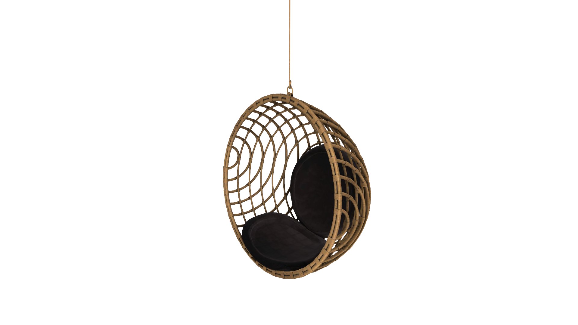 Swing Basket Chair 3D TurboSquid 2130926