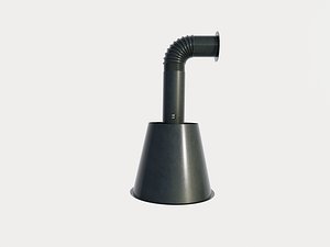 3D Wall Cooker Hood - Industrial style