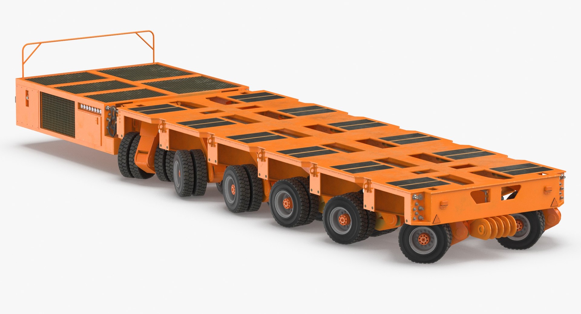 3D 6 Axle Lines Modular - TurboSquid 1652244