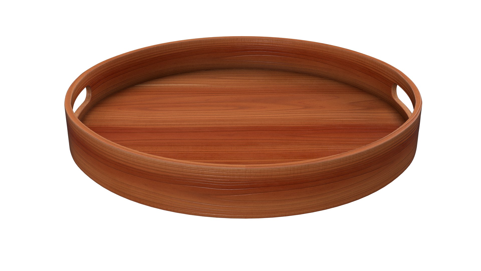 Wooden Tray 3D Model - TurboSquid 1948808