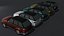 Ogólny model samochodu SUV Lowpoly 3D