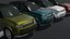 Ogólny model samochodu SUV Lowpoly 3D