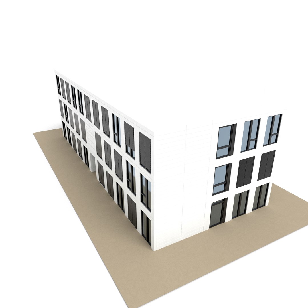 3D Generic Office Building Model - TurboSquid 2132533